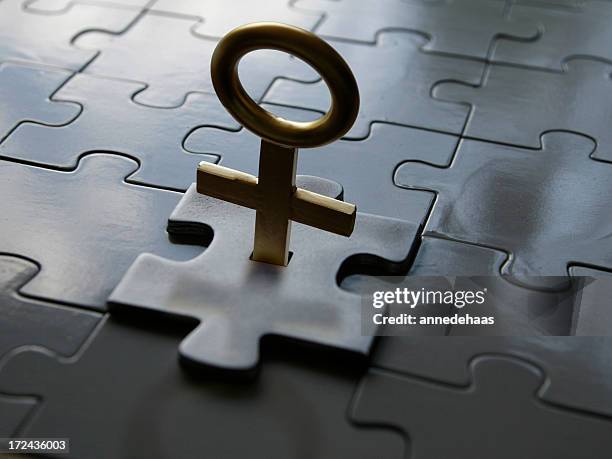 woman's key - ankh stock pictures, royalty-free photos & images