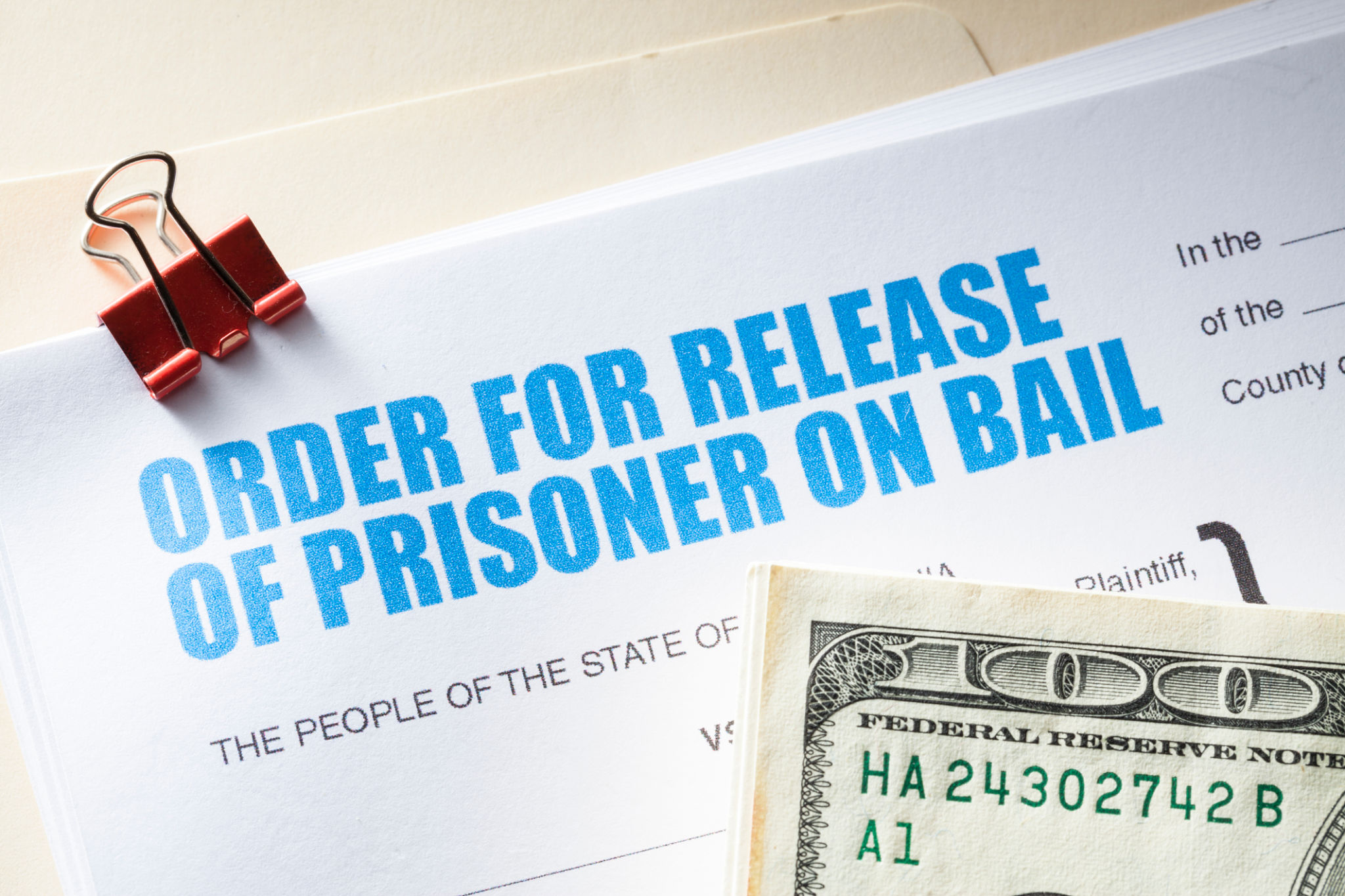 bail bond office