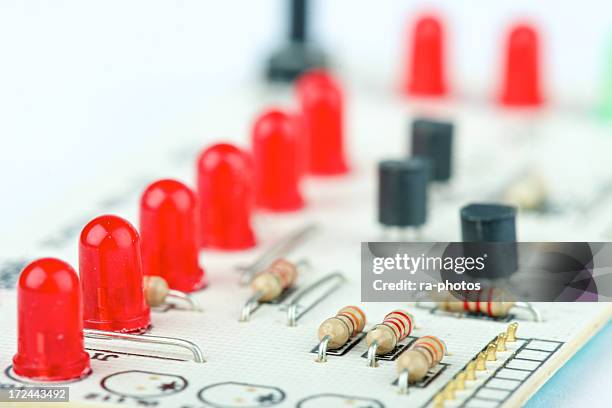 electronics - capacitors stock pictures, royalty-free photos & images