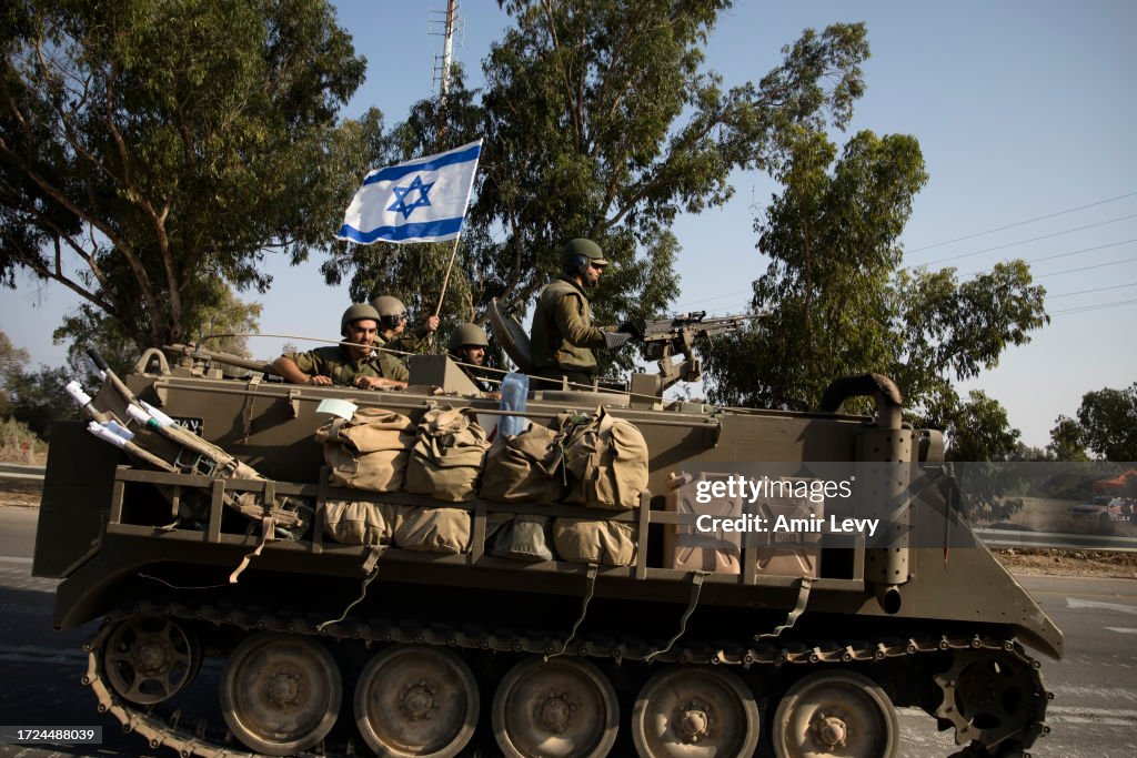 Palestinian Militants Launch Rocket And Ground Attack On Israel