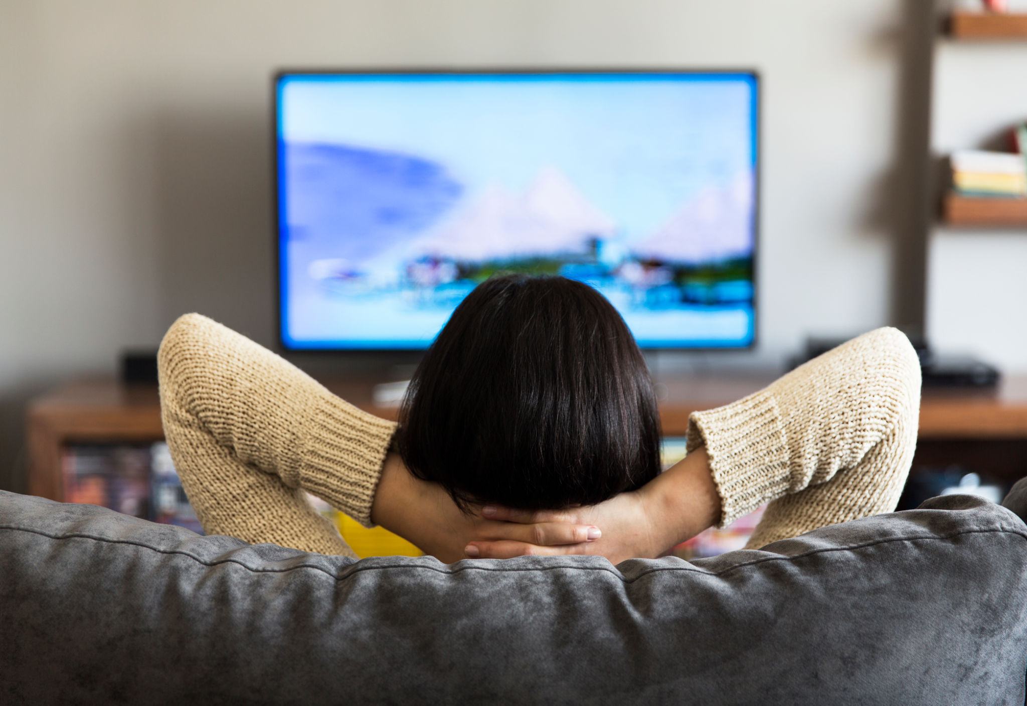 people using tv