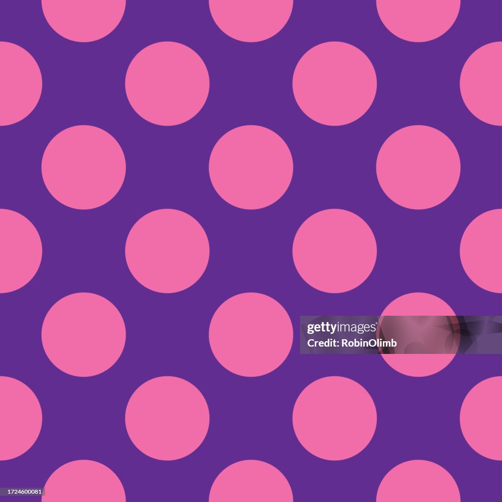 Big Pink Spots Seamless Pattern High-Res Vector Graphic - Getty Images