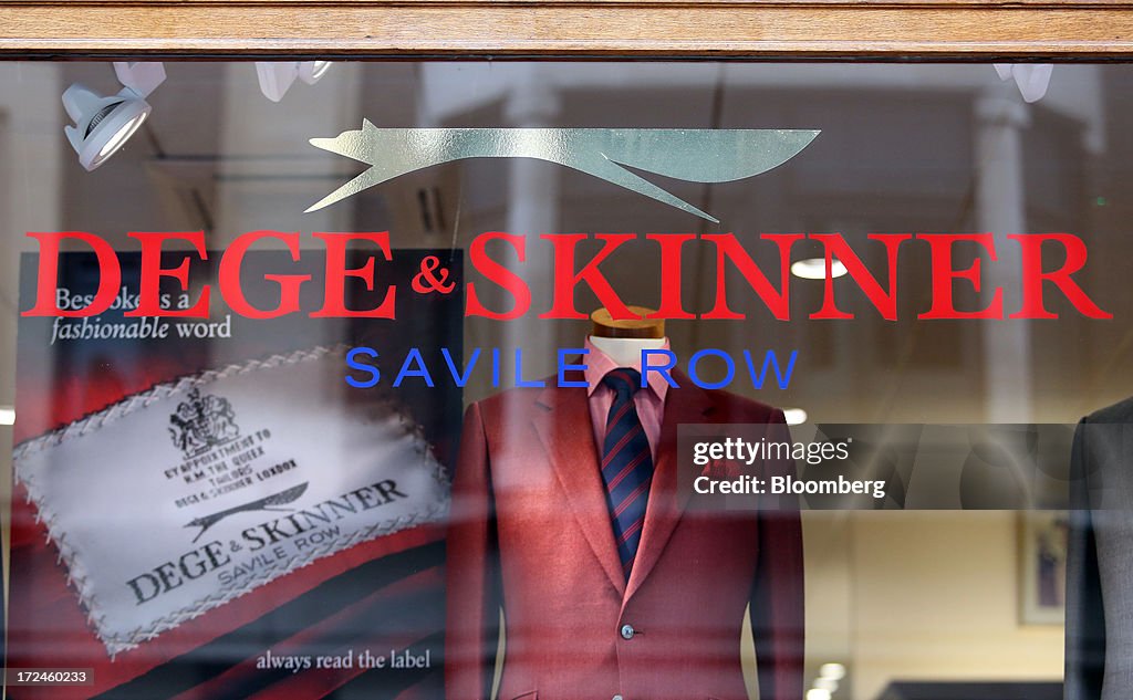 Inside Savile Row Tailors Dege & Skinner