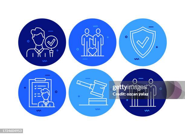business ethics related vector banner design concept. global multi-sphere ready-to-use template. web banner, website header, magazine, mobile application etc. modern design. - secret handshake stock illustrations