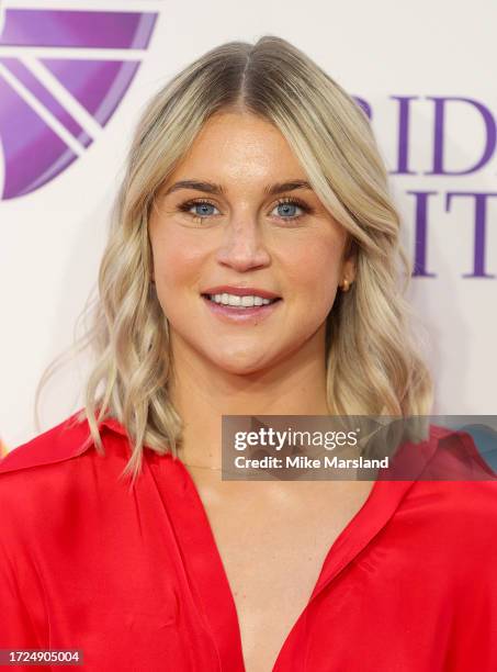 Alessia Russo arrives at the Pride Of Britain Awards 2023 at Grosvenor House on October 08, 2023 in London, England.