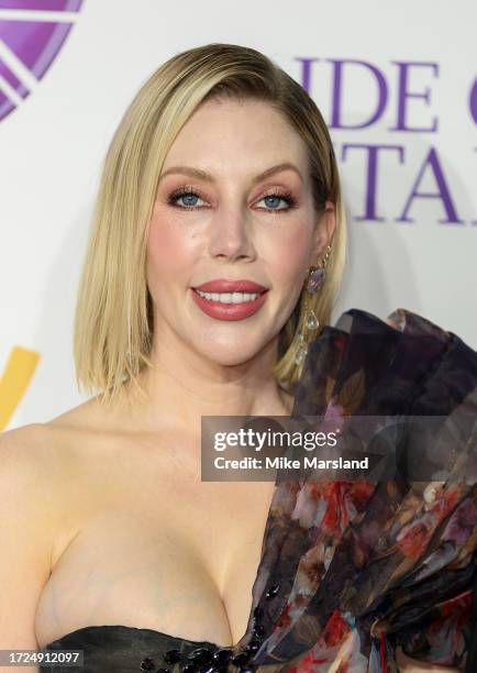 Katherine Ryan arrives at the Pride Of Britain Awards 2023 at Grosvenor House on October 08, 2023 in London, England.