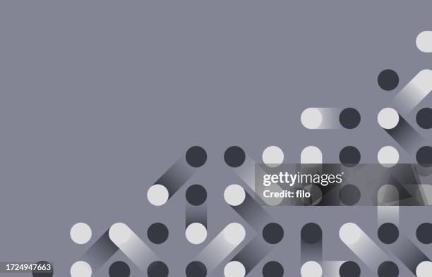 stockillustraties, clipart, cartoons en iconen met modern ai circuit digital data abstract background - artificieel neuraal netwerk