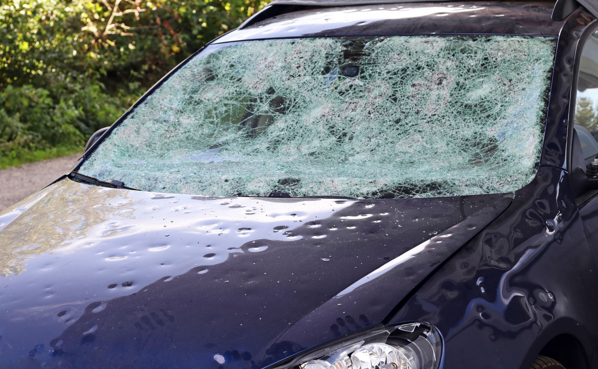 car hail damage