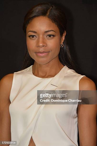 Naomie Harris attends the Giorgio Armani Prive show as part of Paris Fashion Week Haute-Couture Fall/Winter 2013-2014 at Theatre National de Chaillot...