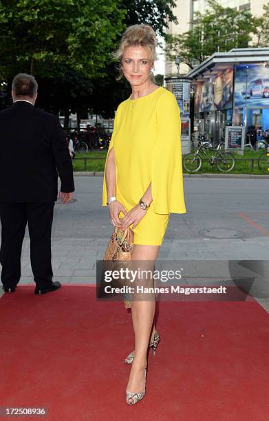 Actress Ursula Gottwald attends the Bavaria Reception during the Munich Film Festival 2013 at Kuenstlerhaus am Lenbachplatz on July 2, 2013 in...