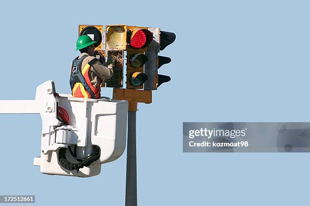 semáforo de reparación - semaforo fotografías e imágenes de stock