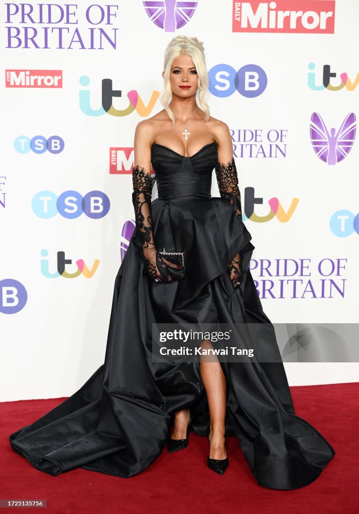 Danielle Harold arrives at the Pride Of Britain Awards 2023 at... News