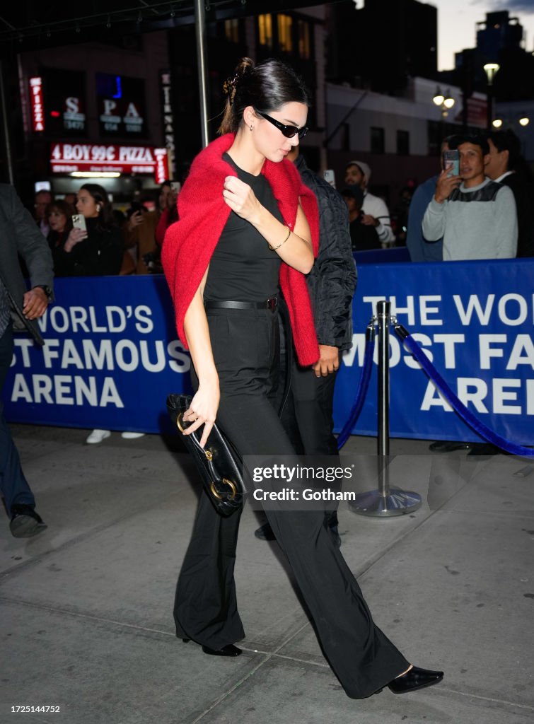 Celebrity Sightings In New York City - October 08, 2023