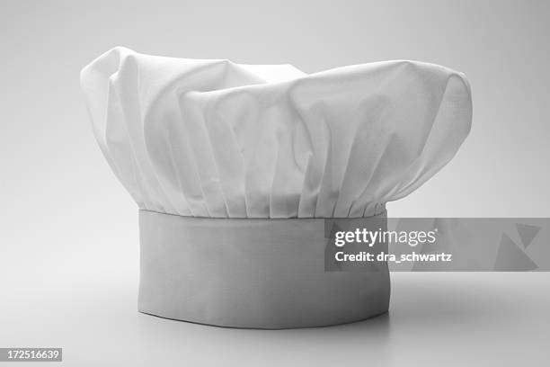 chef's has - chefs hat stock pictures, royalty-free photos & images