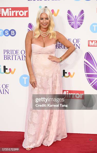 Denise van Outen arrives at the Pride Of Britain Awards 2023 at... News