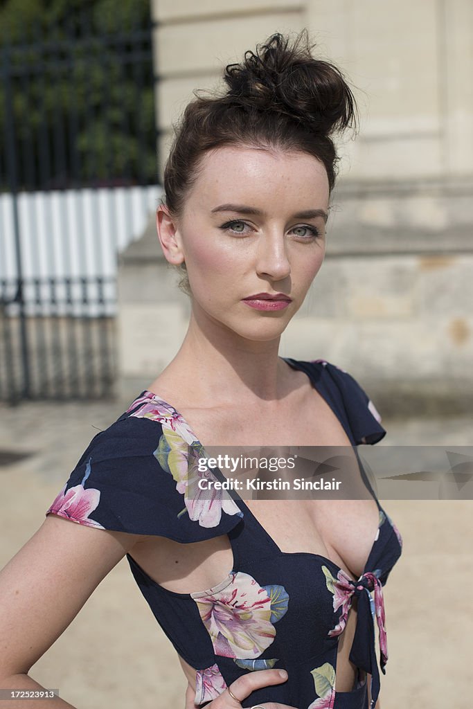 Street Style Day 1 - Paris Fashion Week Haute Couture F/W 2013-2014