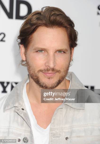Actor Peter Facinelli arrives at the 'This Is The End' Los Angeles premiere at Regency Village Theatre on June 3, 2013 in Westwood, California.