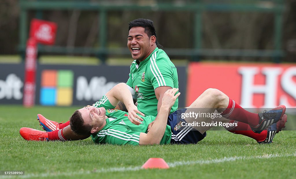 British and Irish Lions Training Session