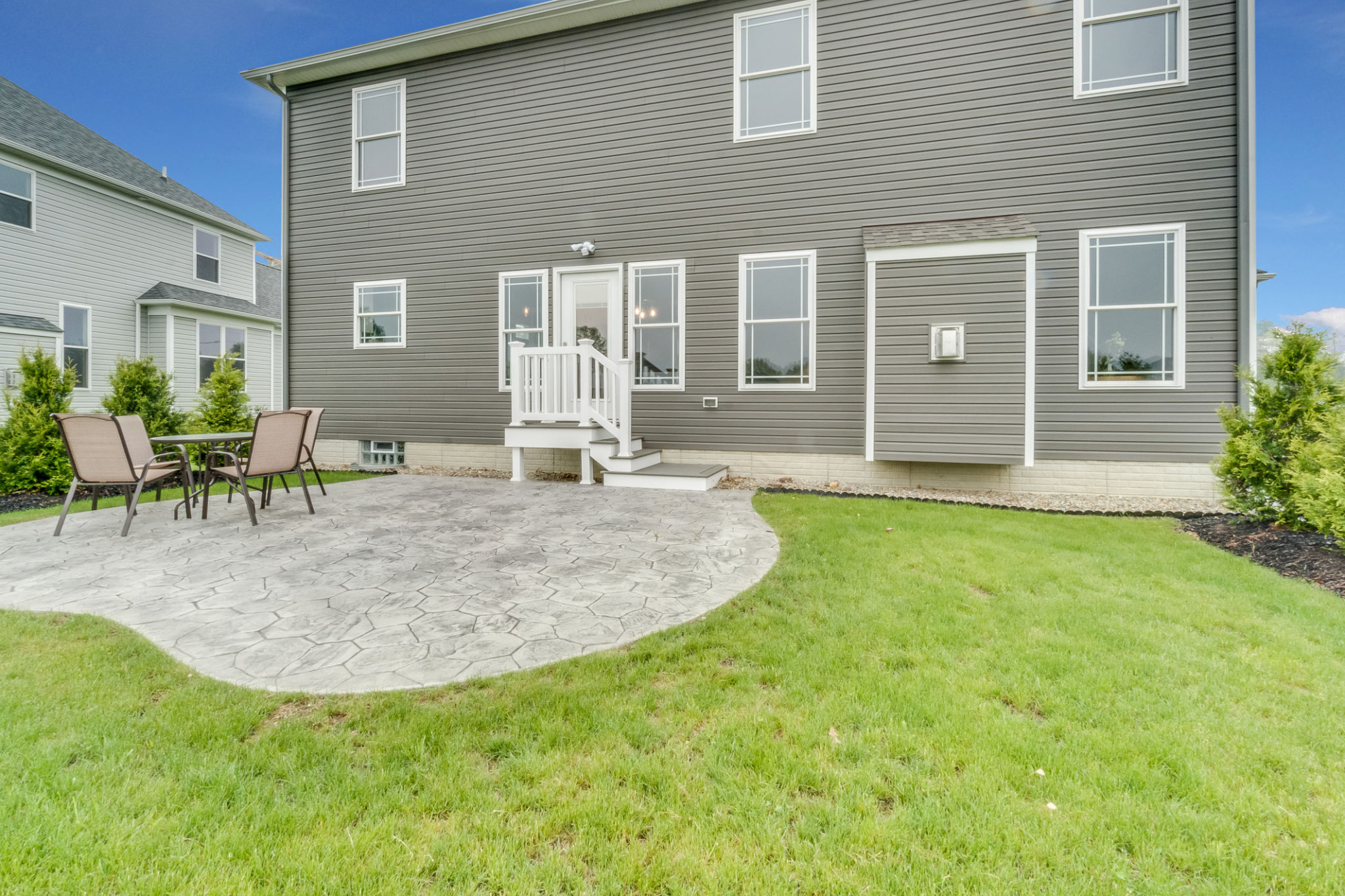 concrete patio