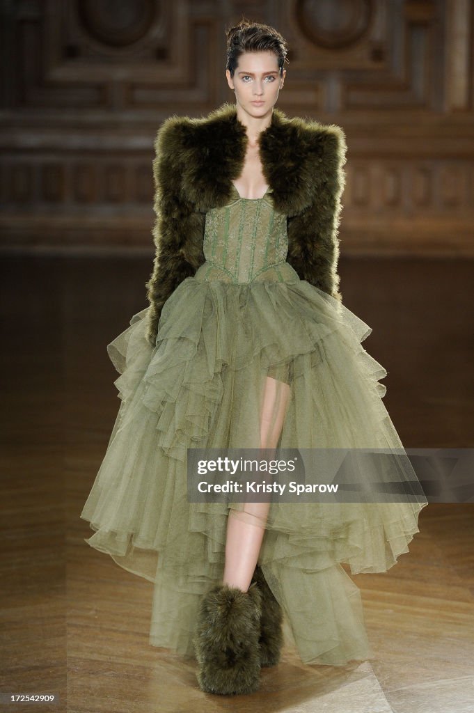 Serkan Cura Couture : Runway - Paris Fashion Week Haute-Couture F/W 2013-2014