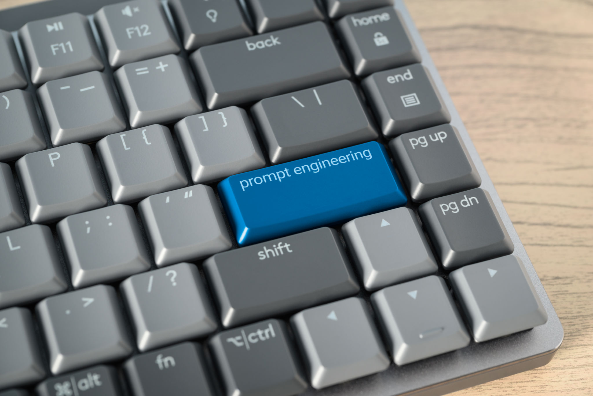 Prompt Engineering Key on Computer Keyboard Prompt Engineering Key on Computer Keyboard
