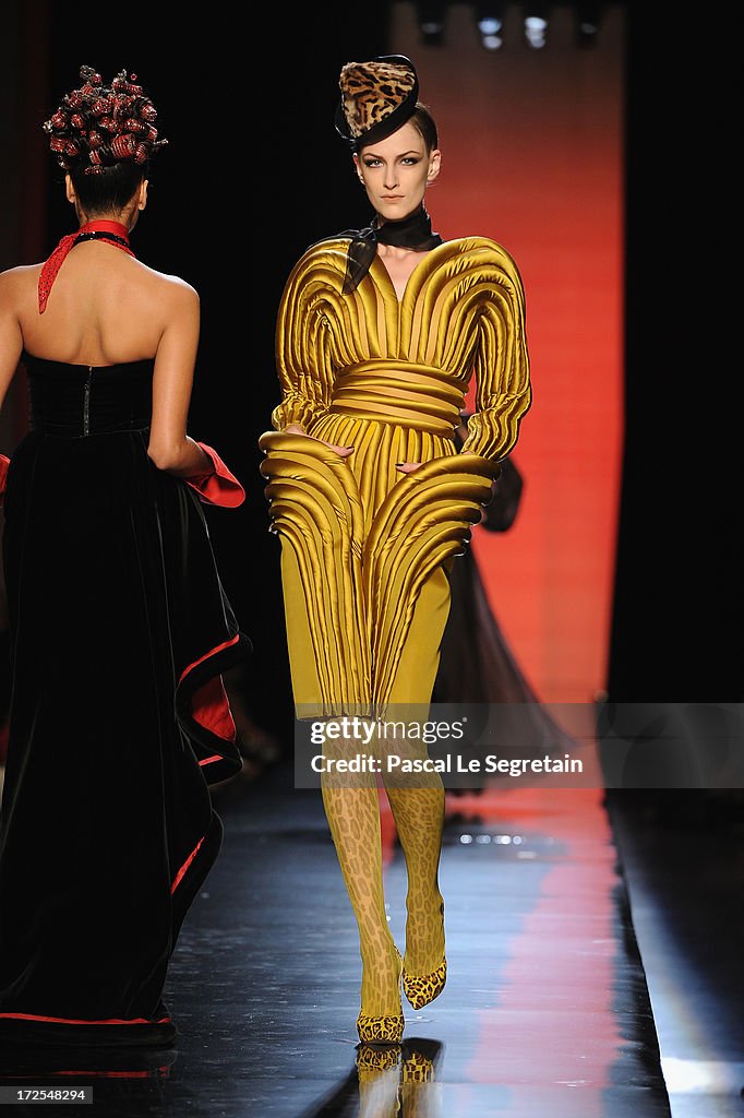 Jean Paul Gaultier: Runway - Paris Fashion Week Haute-Couture F/W 2013-2014