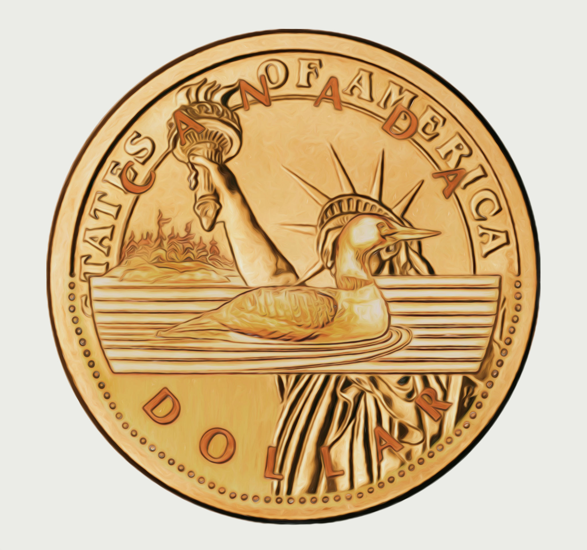 trumpdollar coin