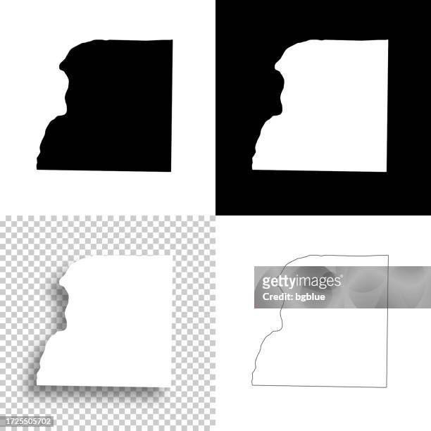 hancock county, illinois. maps for design. blank, white and black backgrounds - hancock county 幅插畫檔、美工圖案、卡通及圖標