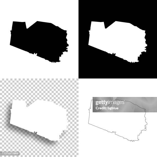 williamson county, tennessee. maps for design. blank, white and black backgrounds - franklin tennessee stock illustrations