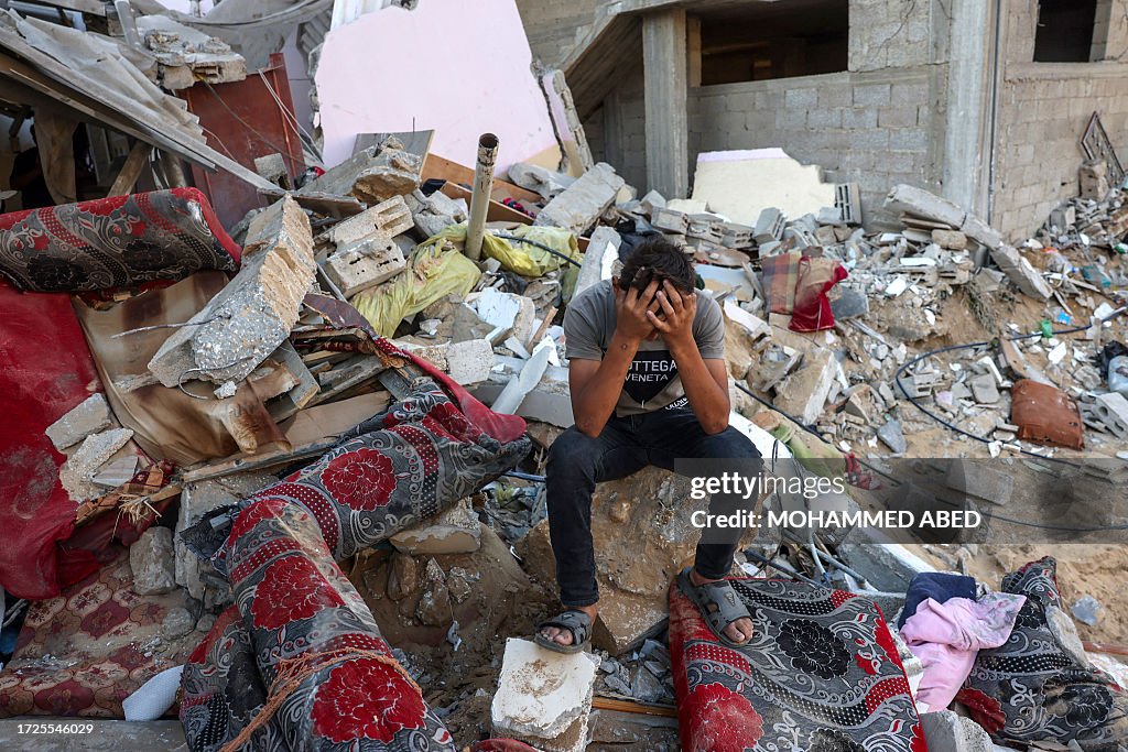 TOPSHOT-PALESTINIAN-ISRAEL-CONFLICT
