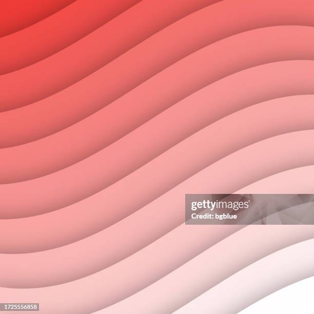 Wave Header Red 33,337 Red Vector Wave Background High Res Illustrations - Getty Images