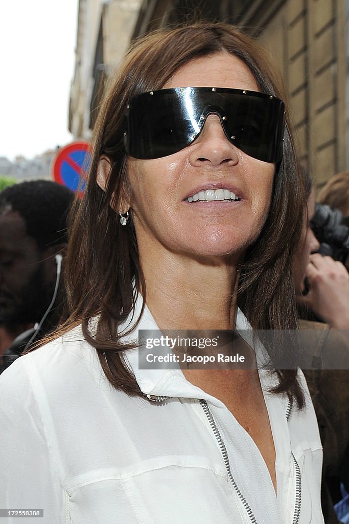 Valentino: Outside Arrivals - Paris Fashion Week Haute-Couture F/W 2013-2014