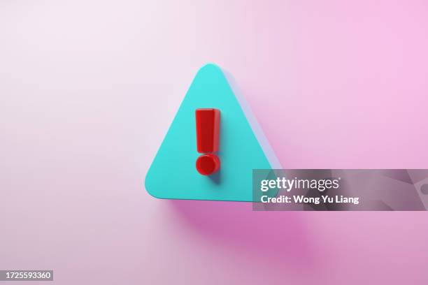 alert icon, 3d rendered - bell telephone company stock pictures, royalty-free photos & images