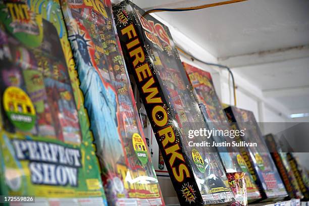 Firework Box Exploding At Table 198 Fireworks Boxes Stock Photos, High-Res Pictures, and Images - Getty ...