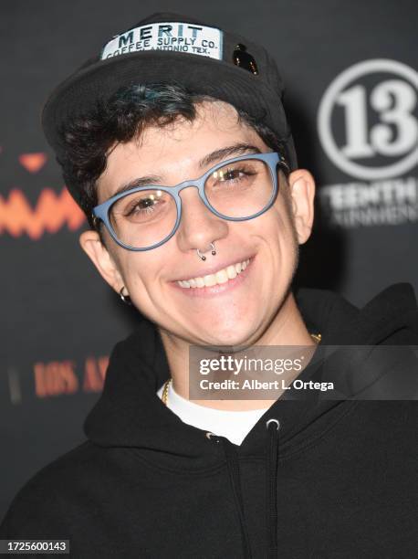 Ryan Cassata attends the Thirteenth Floor Entertainment Group Presents 15th Annual Los Angeles Haunted Hayride held at Griffith Park on September 29,...