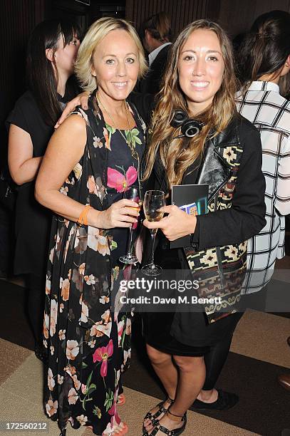 Shirlie Holliman and Harley Moon Kemp attend Christian Furr and Chris Bracey 'Staying Alive' Private View at 45 Park Lane on July 3, 2013 in London,...