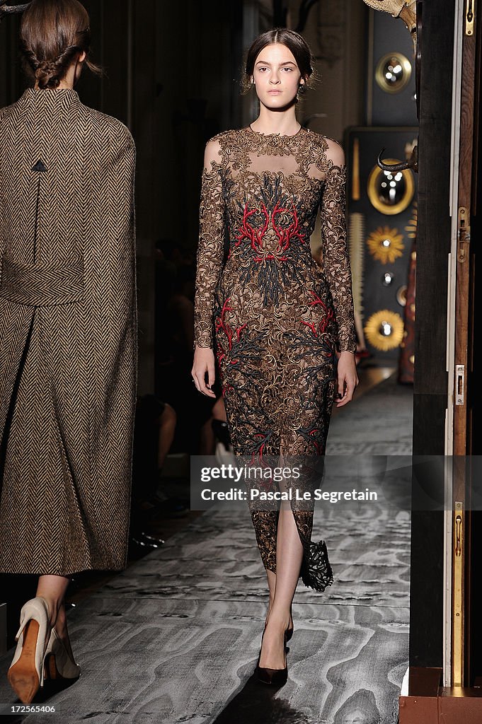 Valentino: Runway - Paris Fashion Week Haute-Couture F/W 2013-2014