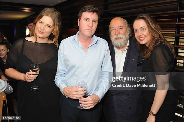 Mark Spence and Roy Ackerman attend Christian Furr and Chris Bracey 'Staying Alive' Private View at 45 Park Lane on July 3, 2013 in London, England.