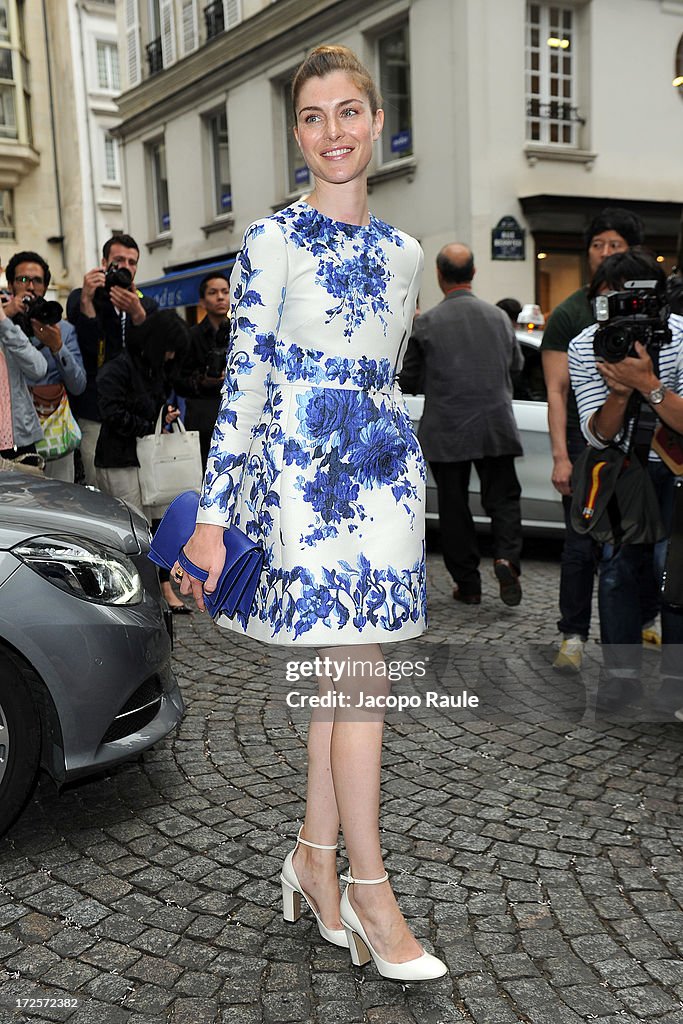 Valentino: Outside Arrivals - Paris Fashion Week Haute-Couture F/W 2013-2014