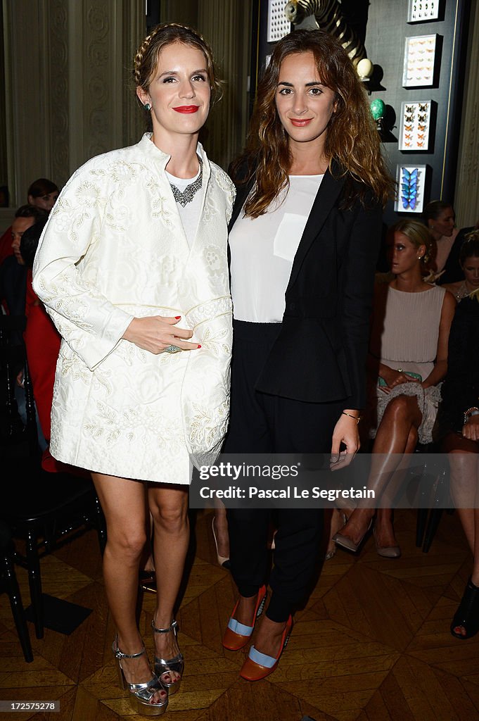 Valentino: Front Row - Paris Fashion Week Haute-Couture F/W 2013-2014