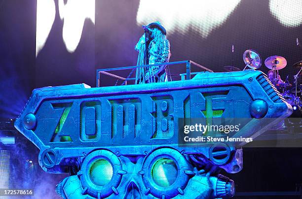 Rob Zombie performs at the Rockstar Energy Drink Mayhem Festival on June 30, 2013 in San Francisco, California.