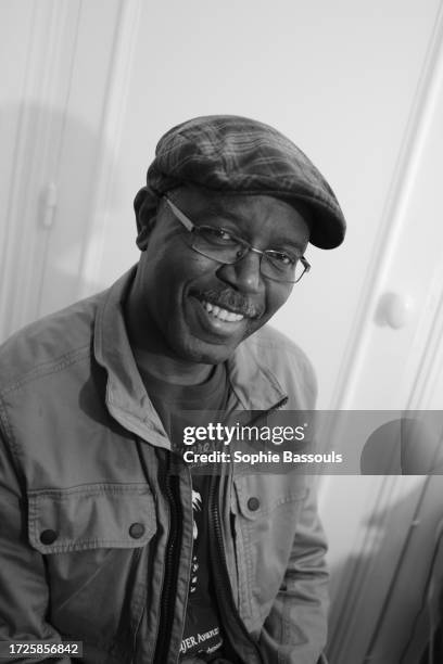 Portrait de l'écrivain haïtien d'expression française et créole Louis-Philippe Dalembert, qui publie Une histoire Romaine des editions Sabine...