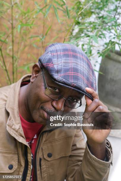 Portrait de l'écrivain haïtien d'expression française et créole Louis-Philippe Dalembert, qui publie Une histoire Romaine des editions Sabine...