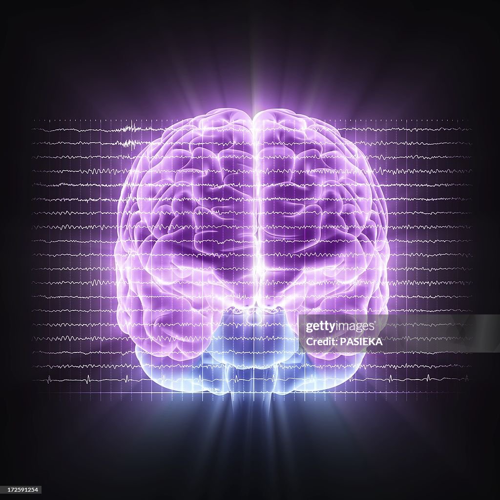 Brain activity, artwork
