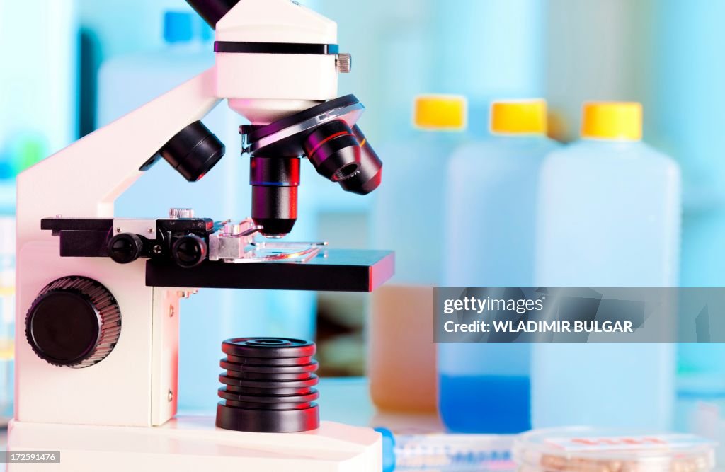 Light Microscope Inagr Light Microscope High-Res Stock Photo - Getty Images