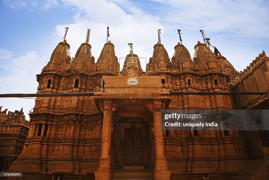 Jain Temple at Jaisalmer Fort, Jaisalmer, Rajasthan, India