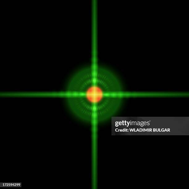 stockillustraties, clipart, cartoons en iconen met target, artwork - vizier