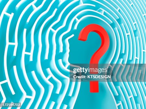 Confusion, conceptual artwork Confusion, conceptual artwork