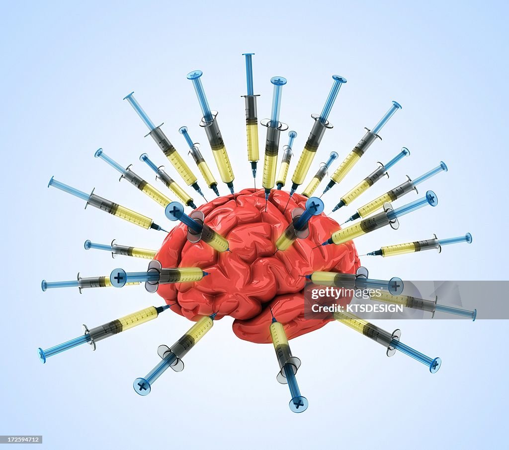 Psychiatric drugs, conceptual artwork