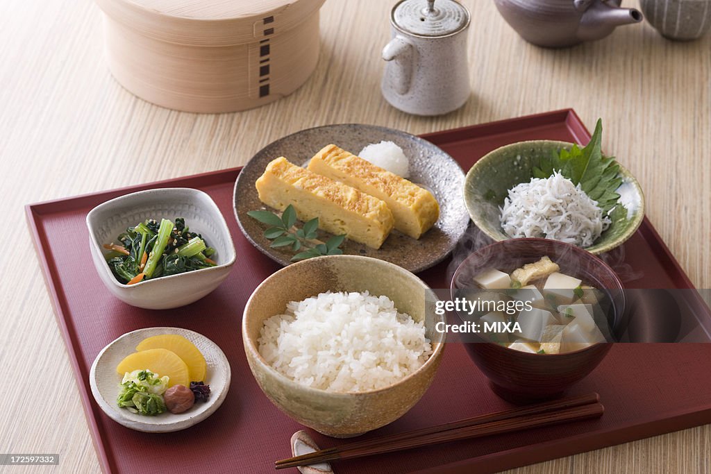 Traditional Japanese Breakfast